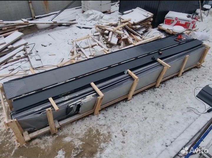 Кликфальц для кровли и фасада