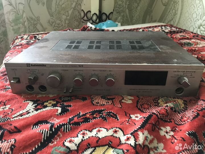 Усилитель радиотехника у 101 стерео