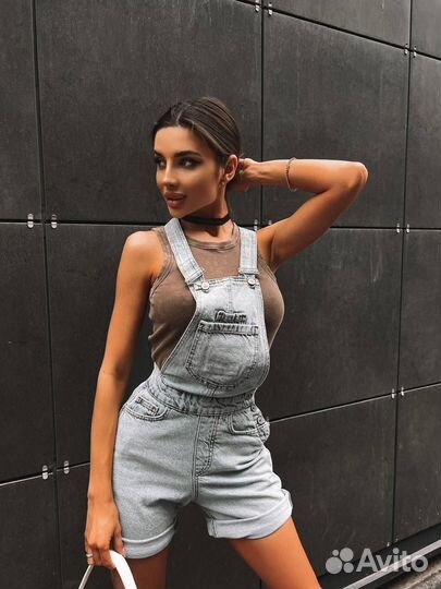 Комбинезон джинсовый новый женский