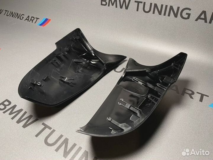 Накладки зеркал bmw f20 1 f22 2 f30 3 f32 4 черные