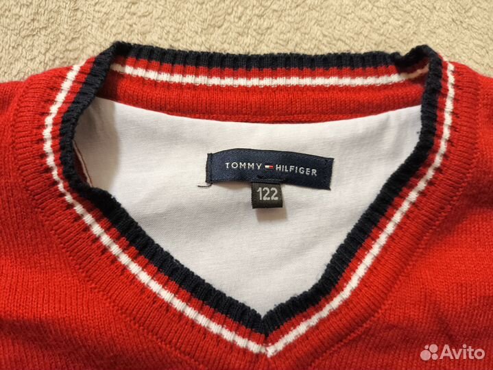 Tommy Hilfiger пуловер для мальчика(122)