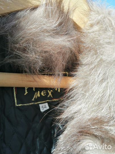 Шуба женская натуральная 54 -56 размера из нутрии