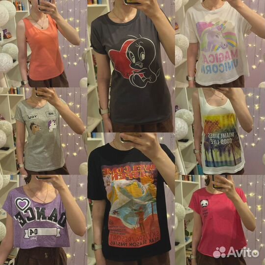 Женские подростковые футболки