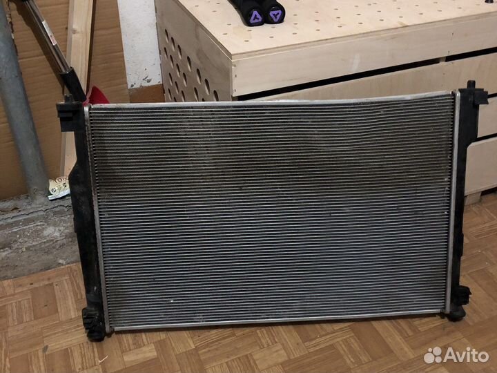 Радиатор на toyota camry в новом кузове бу