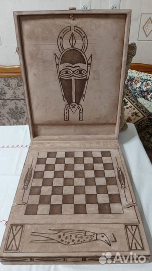 Шахматы шашки эксклюзивная ручная работа