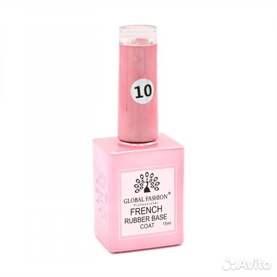 Каучуковая база для гель лака френч, Rubber Base C