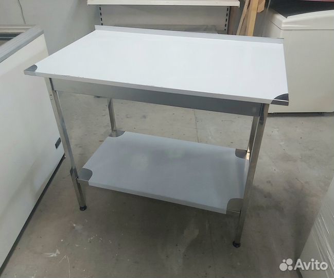 Стол из нержавейки 100/60 борт каркас труба