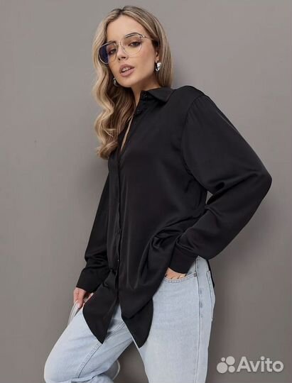 Рубашка женская оверсайз