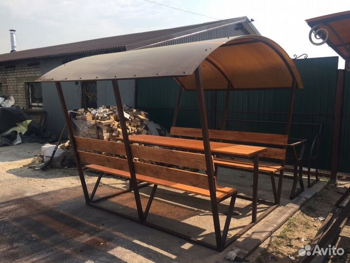 Беседка кованная