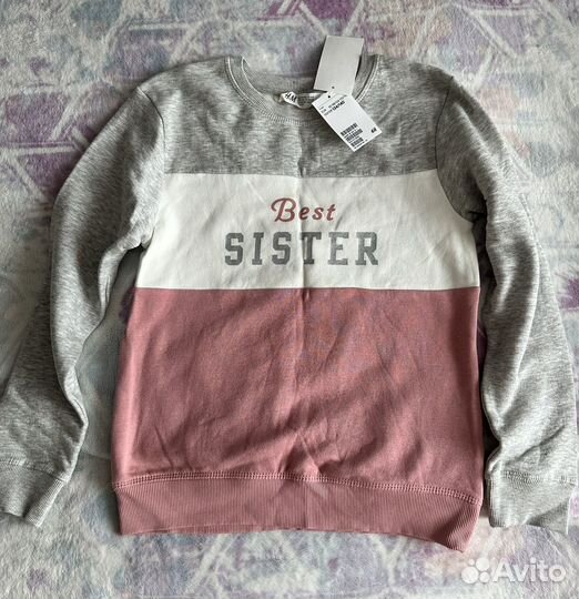 Свитшот для девочки 134-140 h&m