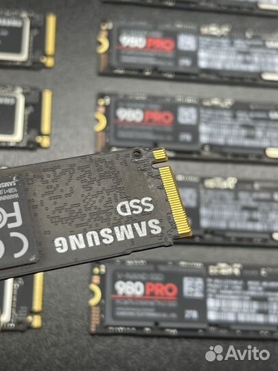 SSD M2 samsung 980 PRO 2TB новый OEM