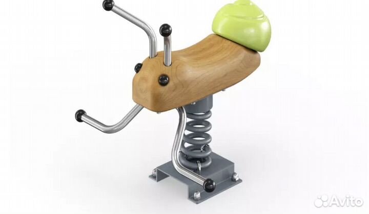 Качалка на пружине 