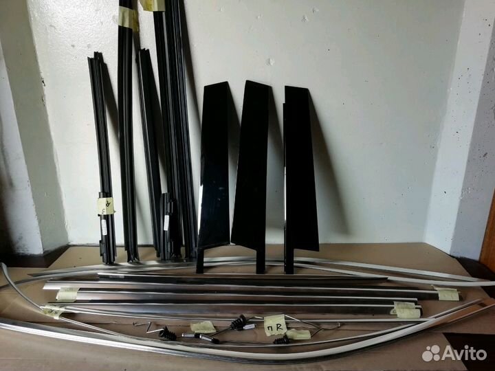 Мерседес GL166;ML166.Молдинги дверей