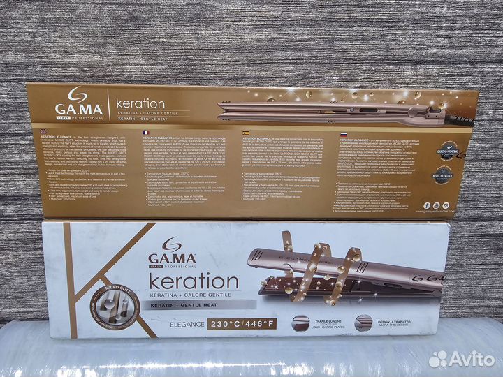 Новый выпрямитель для волос GA.MA Elegance LED Ker