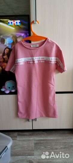 Пакет одежды на девочку 140