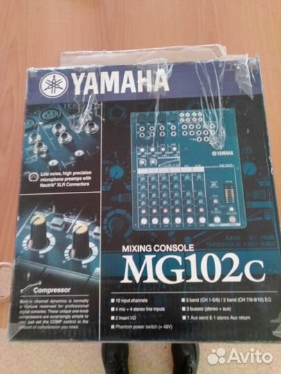 Микшерный пульт Yamaha MG102c