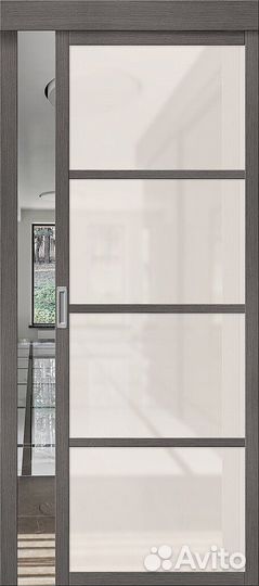 Межкомнатная дверь Bravo 153-1439 Твигги-11.3 Grey