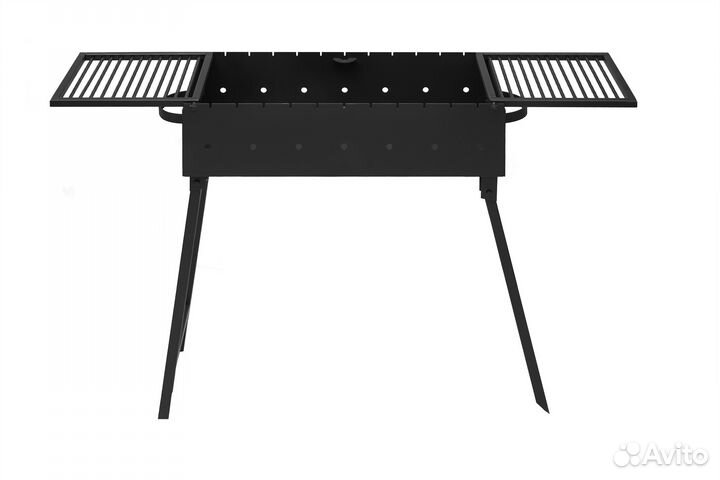 Мангал складной с решетками гриль 60х30х68см