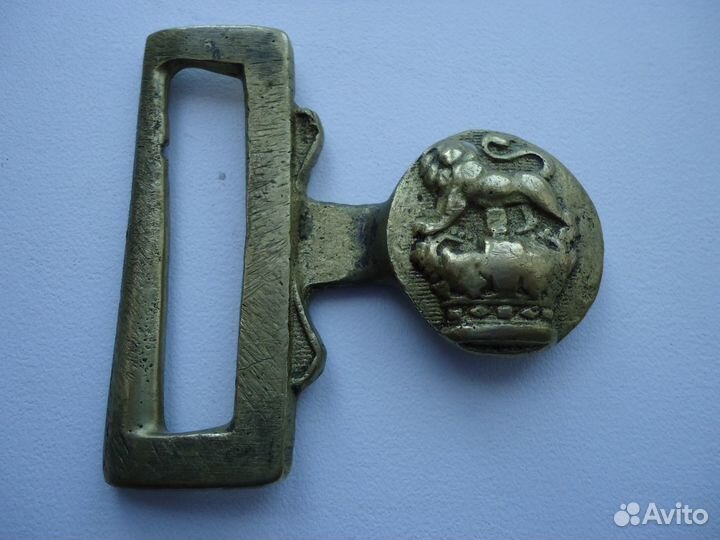 Военная пряжка Англия 1878-1880