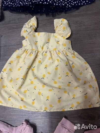 Вещи пакетом 86 92 на девочку