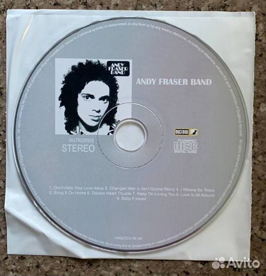 Andy Fraser Band (Pop, Rock, CD)