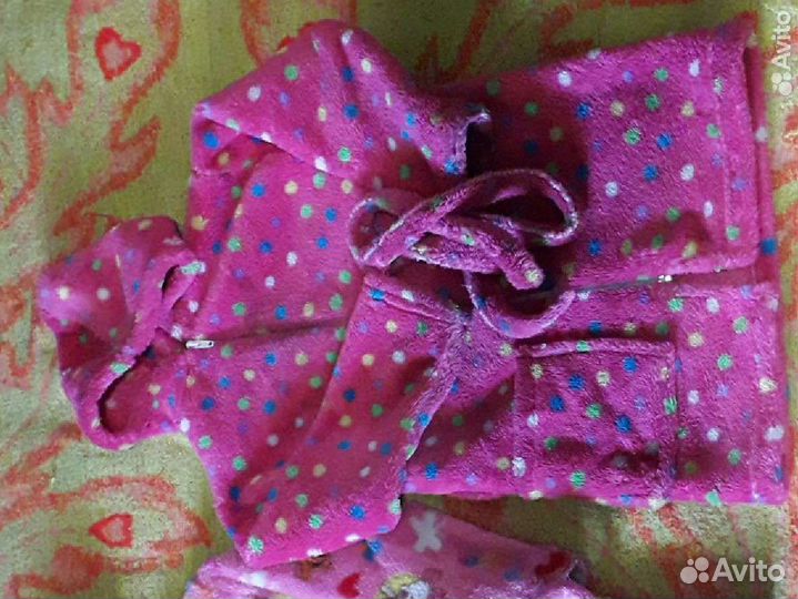 Халат, тапочки