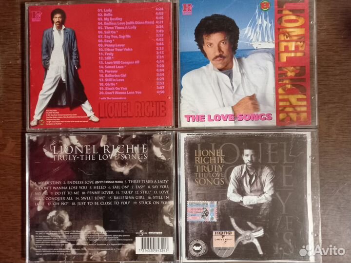 CD Eurythmics Roxette L Richie Gibb Hayes Gaynor