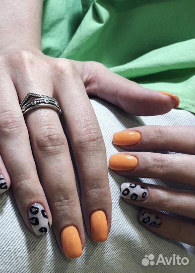 Маникюр с покрытием гель лак