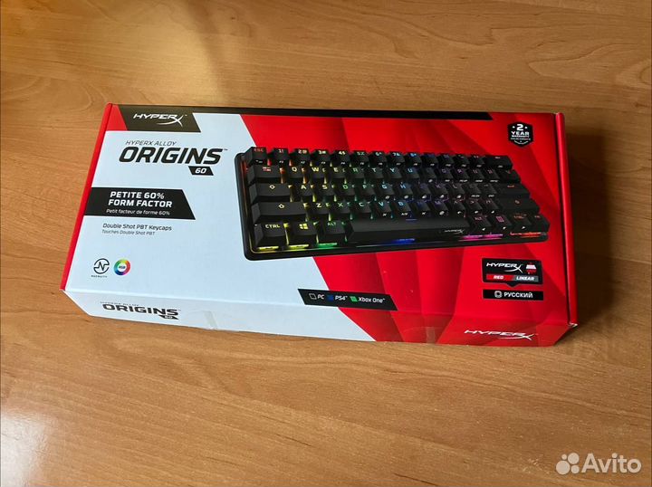 Клавиатура HyperX Alloy Origins 60