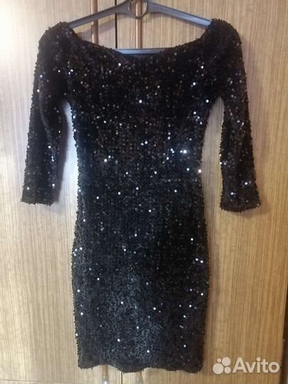 Вечернее платье 46 размера короткое