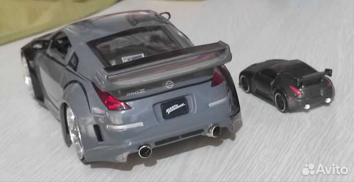 Nissan 350z Jada 1:24 (Дикей) форсаж (Fast furious