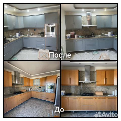 Рестоврация мебели,Перекраска кухни,Двери,Столы