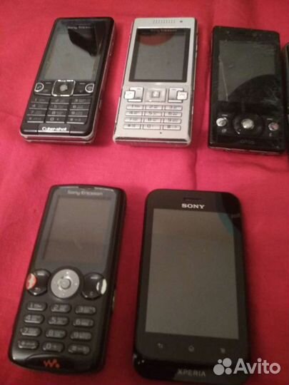 Ретровинтаж Телефоны Sony Ericsson (на выбор)