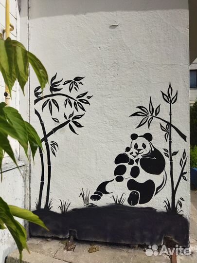 Художник роспись стен и окон