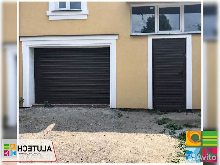 Ворота алютех роллетные