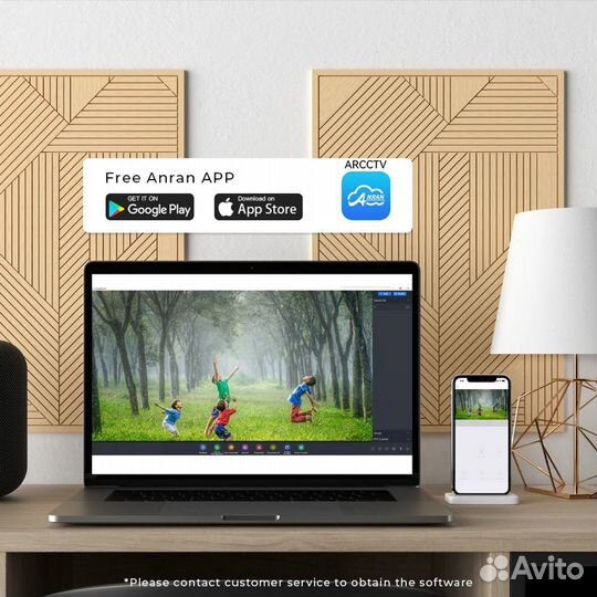 Камера видеонаблюдения 3MP(видеоняня)