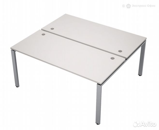 Стол-бенч на два рабочих места (сечение 60*30) Ava