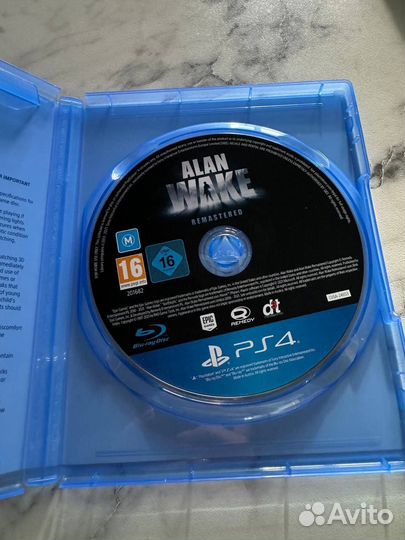 Alan Wake remastered ps 4