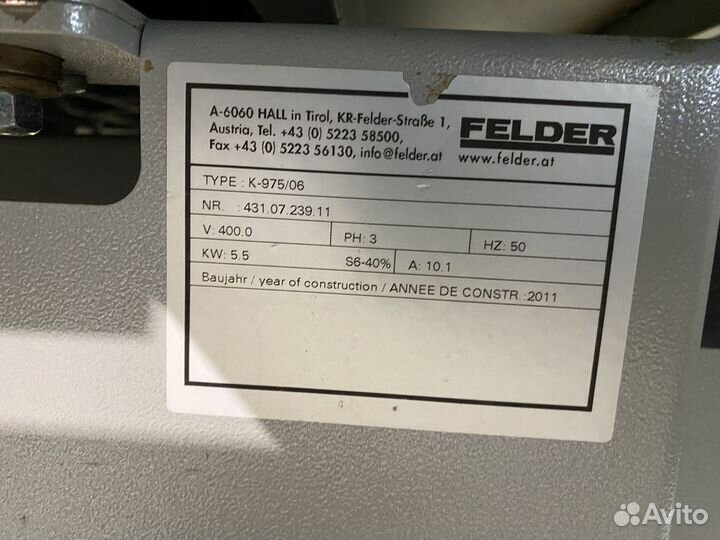 Форматно-раскроечный станок Felder K 975