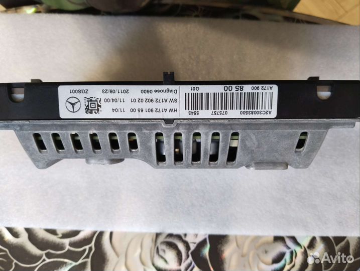 Монитор на Мерседес w166(мл)