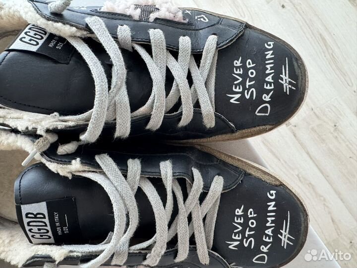 Кеды golden goose зимние 40