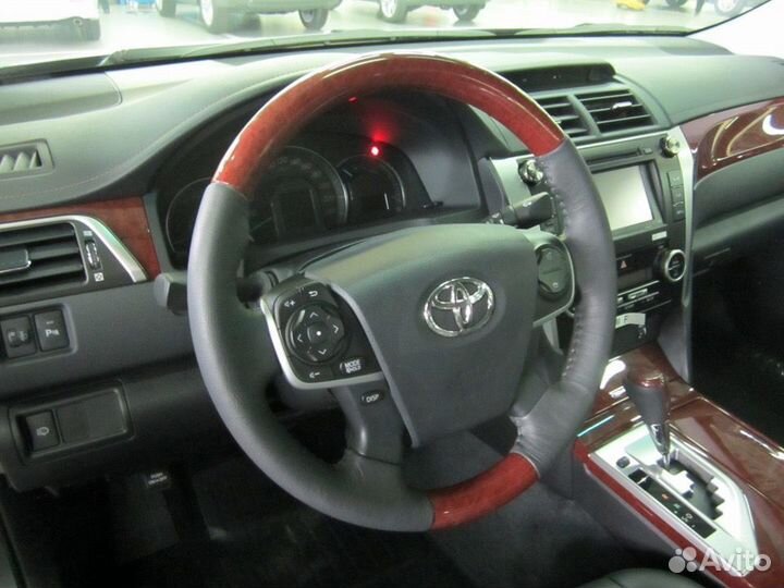 Camry 50 Руль с Деревом деревянной вставкой A7LA9