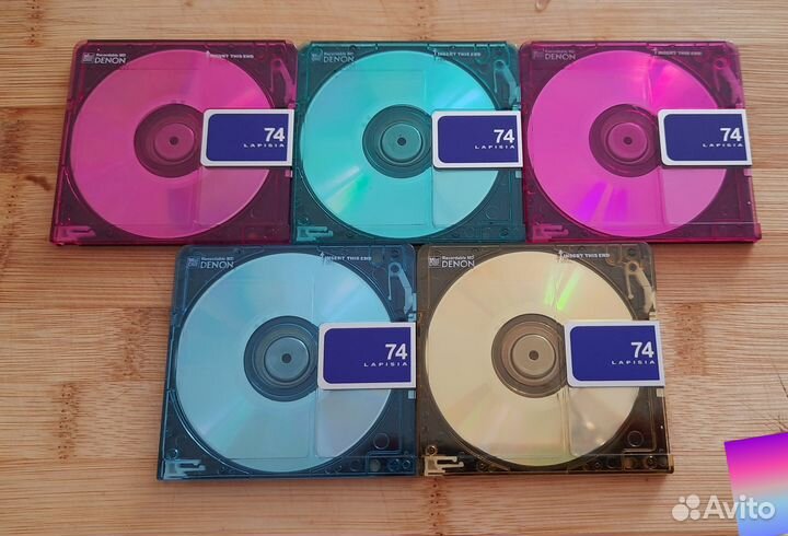 Минидиски из Японии