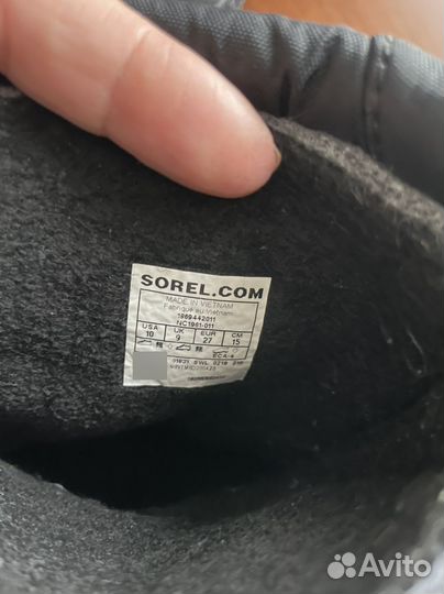 Sorel,Geox,Premiata,Gallucci 26,27 размер