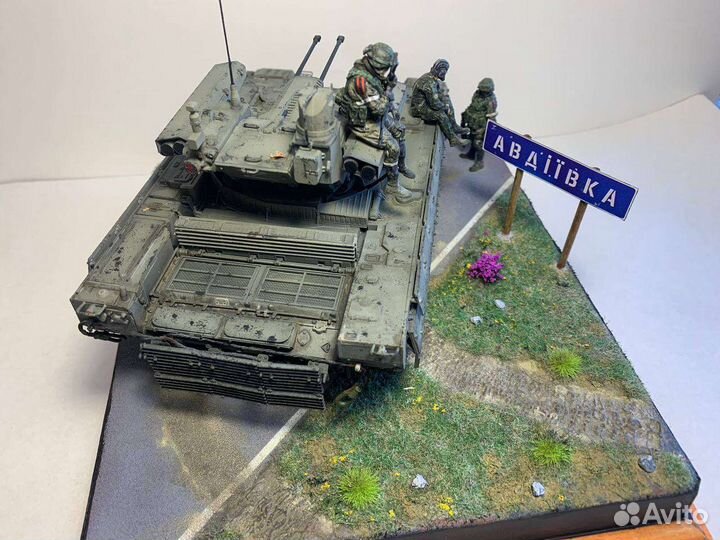 Сборная модель танка 1 35