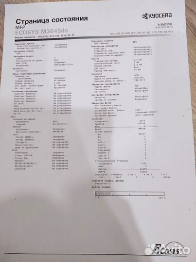 Мфу Kyocera Ecosys M3645dn