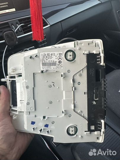 Плафон освещения салона mercedes