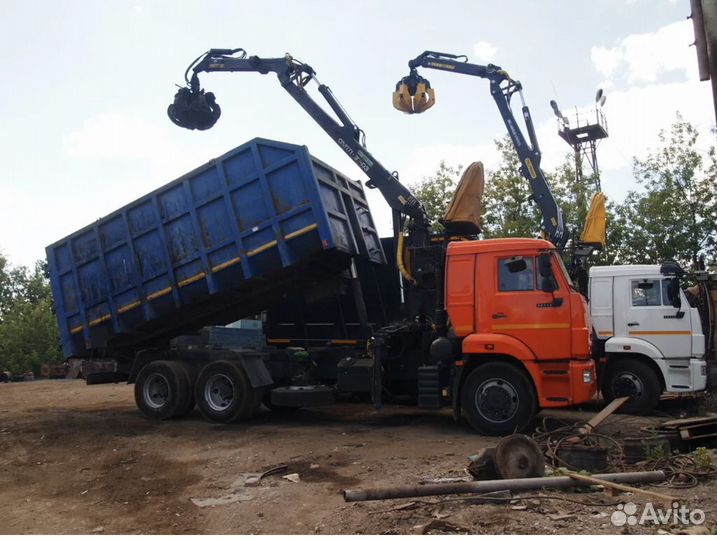 Вывоз мусора. Аренда ломовоза