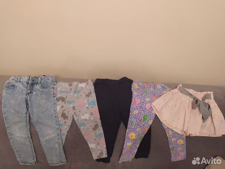 Детские вещи пакетом для девочек 86 92