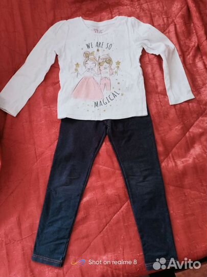 Одежда для девочки пакетом 116